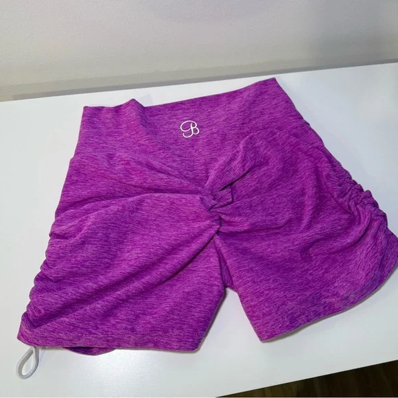 Purple Bombshell Toggle Shorts - Picture 3 of 3